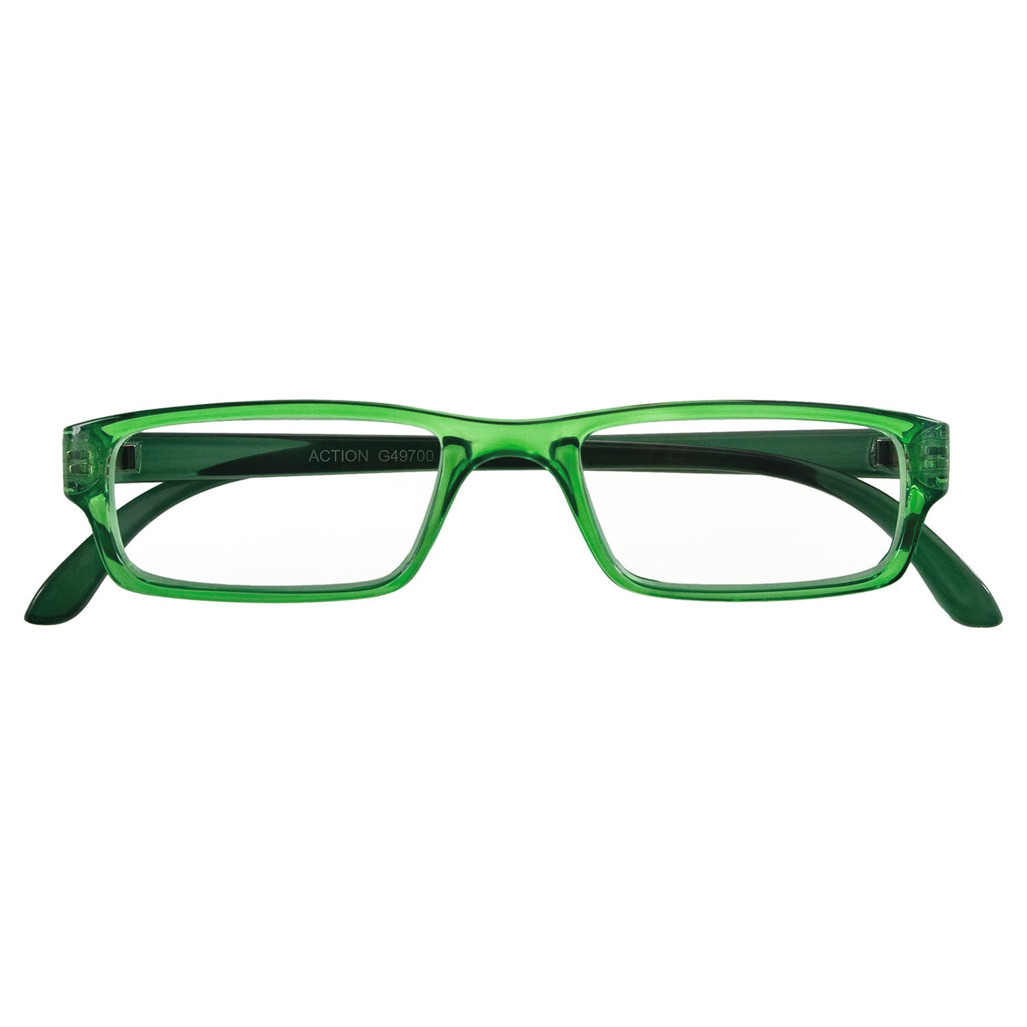 I NEED YOU Lesebrille -ActionGlaenzend Gruen