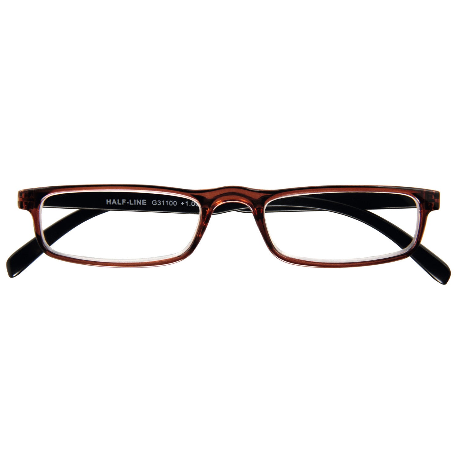 I NEED YOU Lesebrille -HalfLine Braun