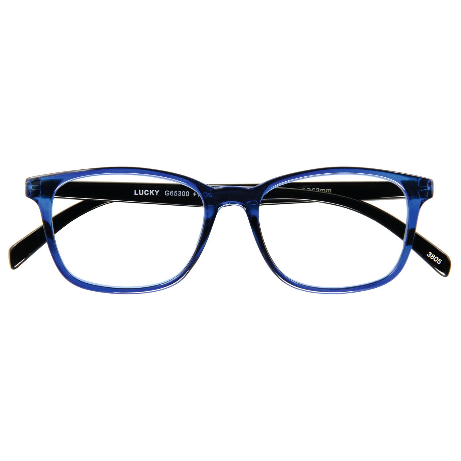 I NEED YOU Lesebrille -Lucky Blau