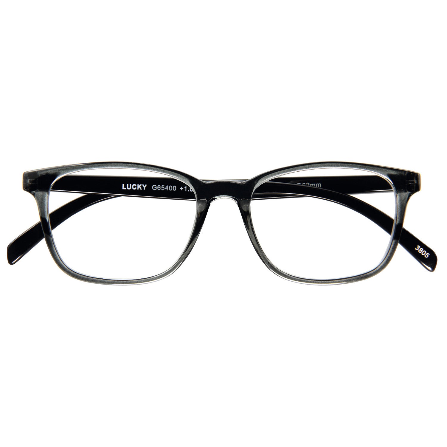 I NEED YOU Lesebrille -Lucky Grau
