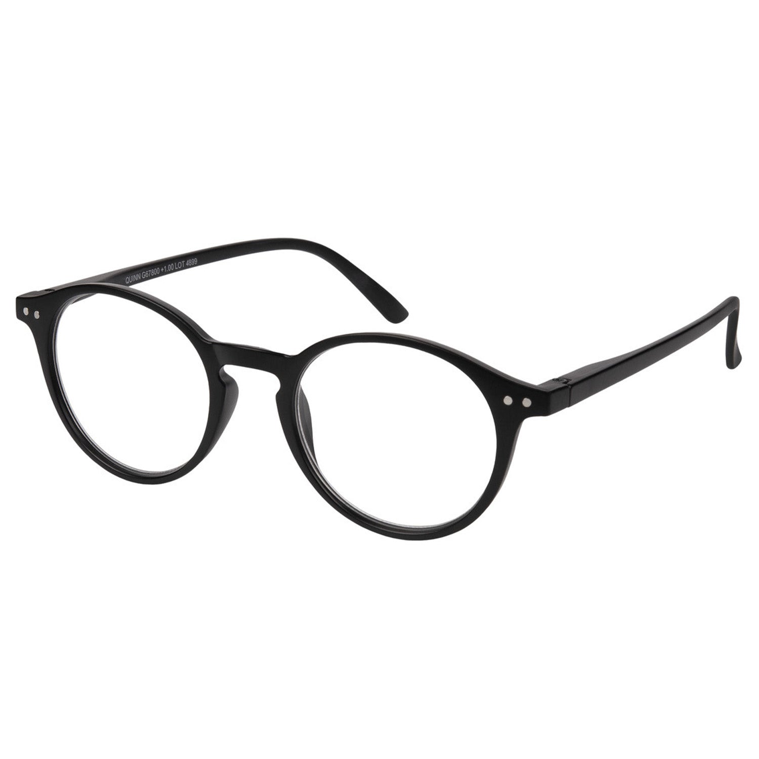 I NEED YOU Lesebrille -Quinn Schwarz Seite