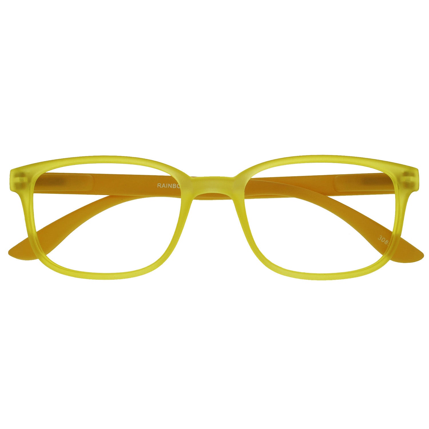 I NEED YOU Lesebrille -Rainbow Gelb