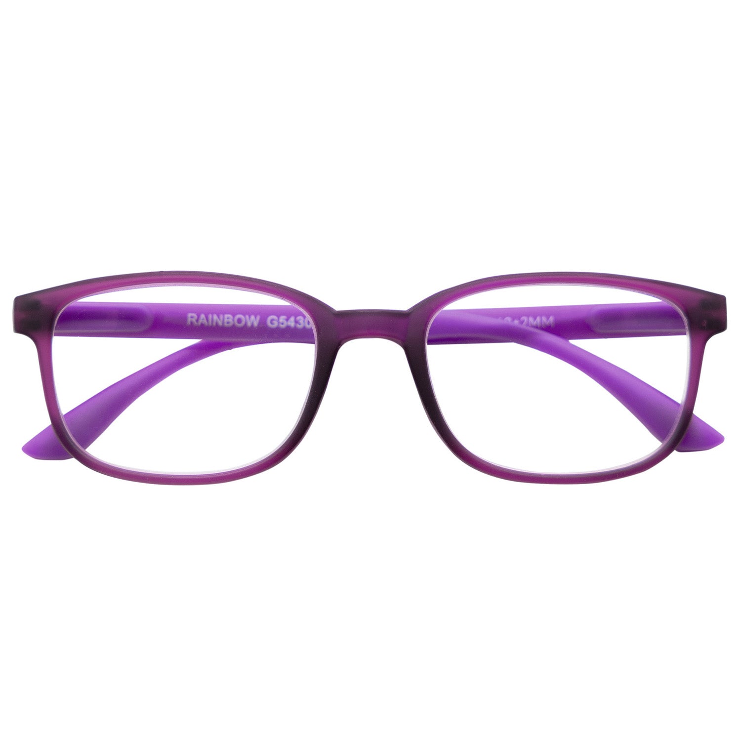 I NEED YOU Lesebrille -Rainbow Lila