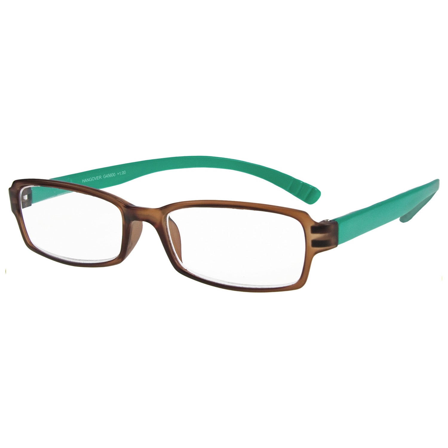 I NEED YOU Lesebrille -HangOver Braun-Türkis Seite