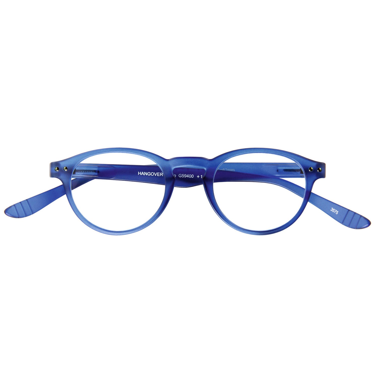I NEED YOU Lesebrille -HangOver Panto Blau