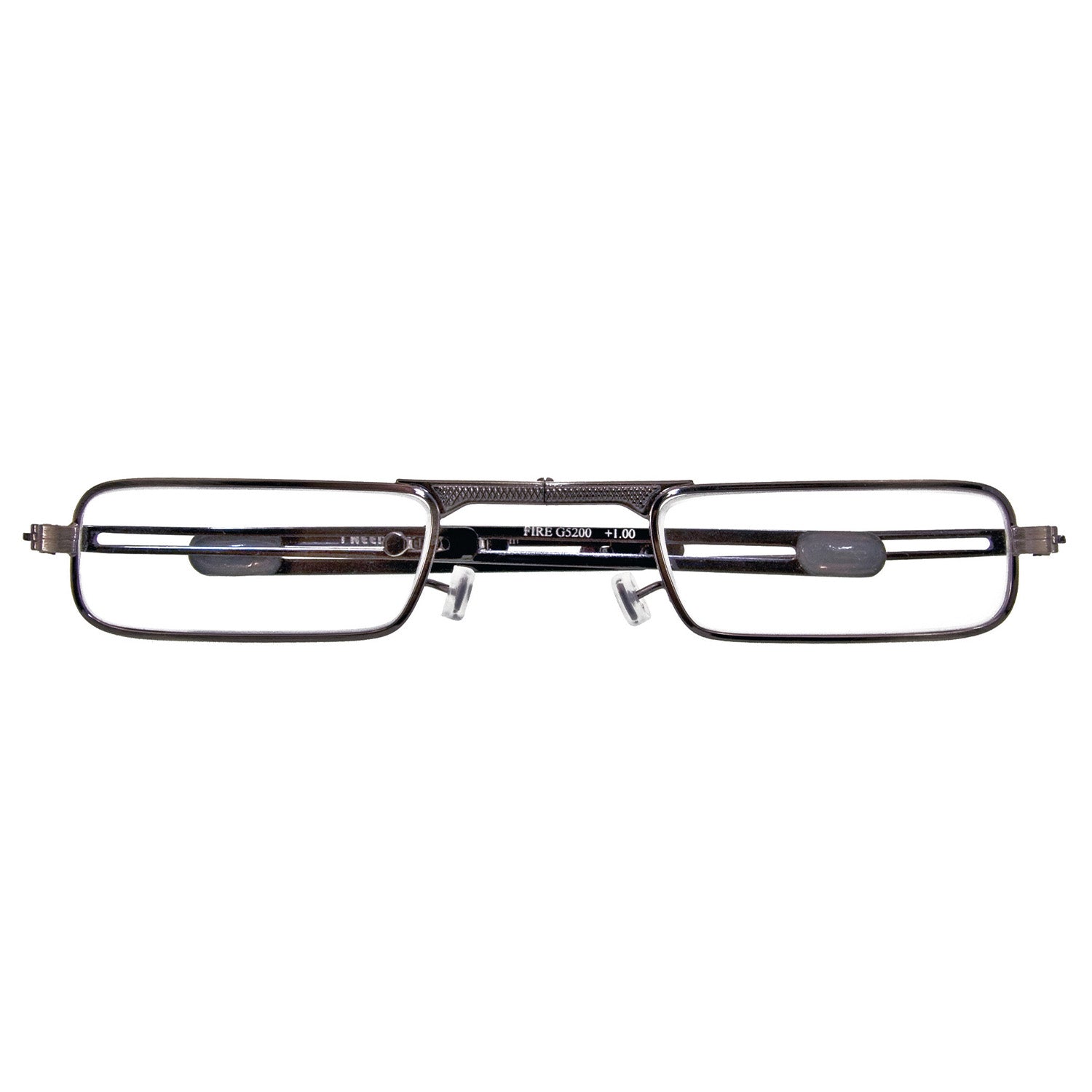 I NEED YOU Lesebrille -Antiksilber