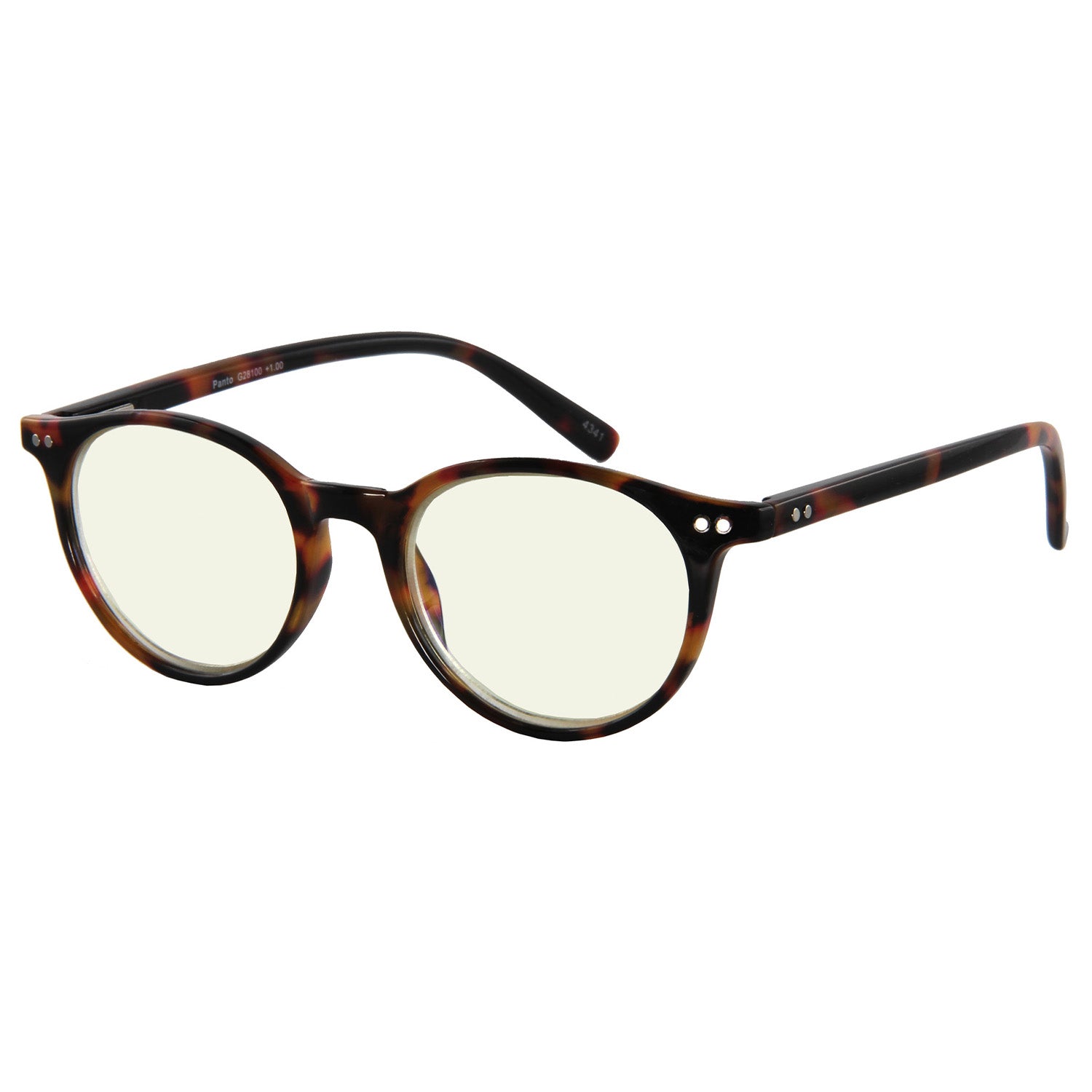 I NEED YOU Lesebrille -BluebreakerPanto Havanna Seite