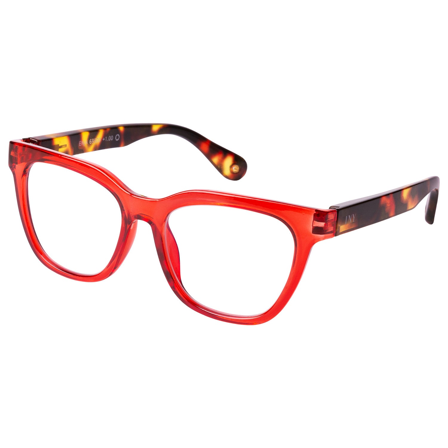I NEED YOU Lesebrille -Enja Rot Seite