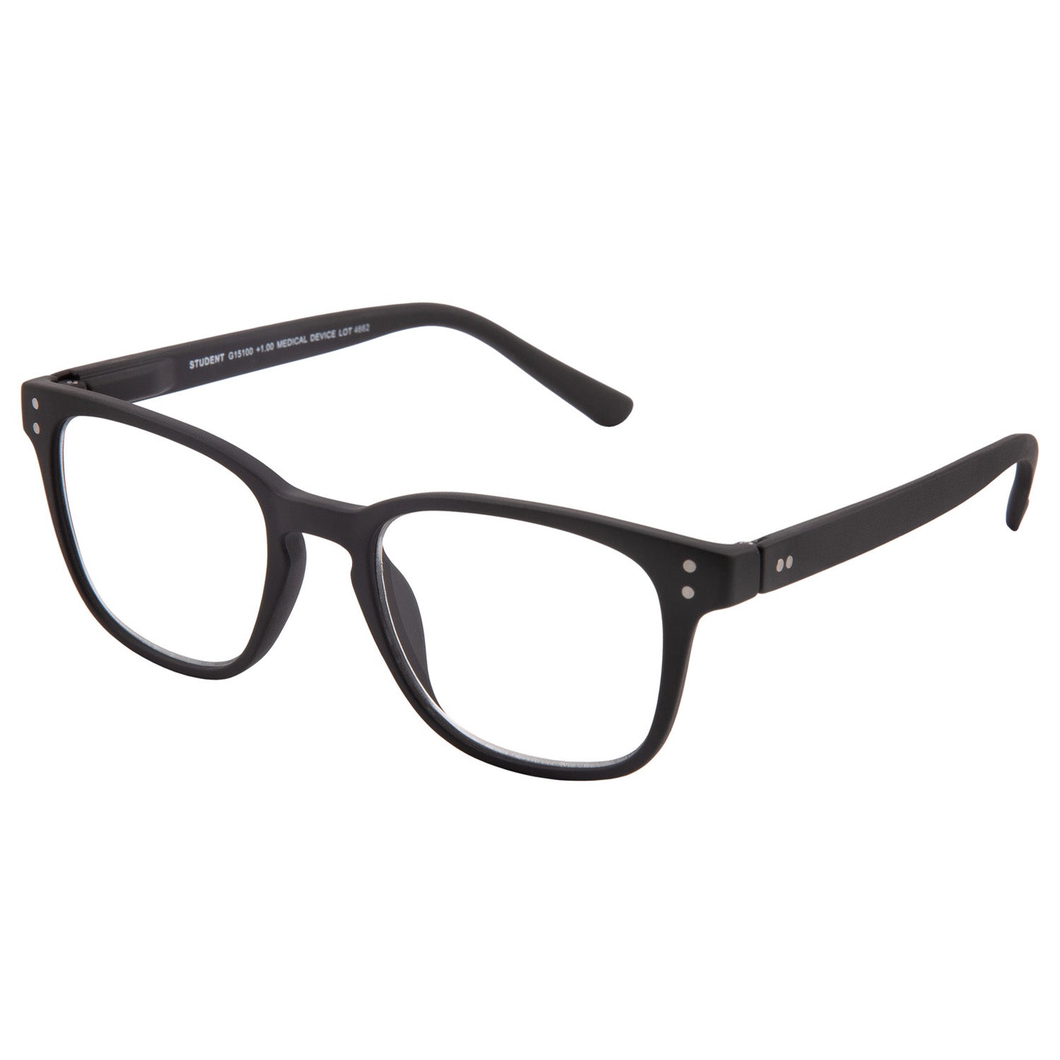 I NEED YOU Lesebrille -Student Schwarz Seite