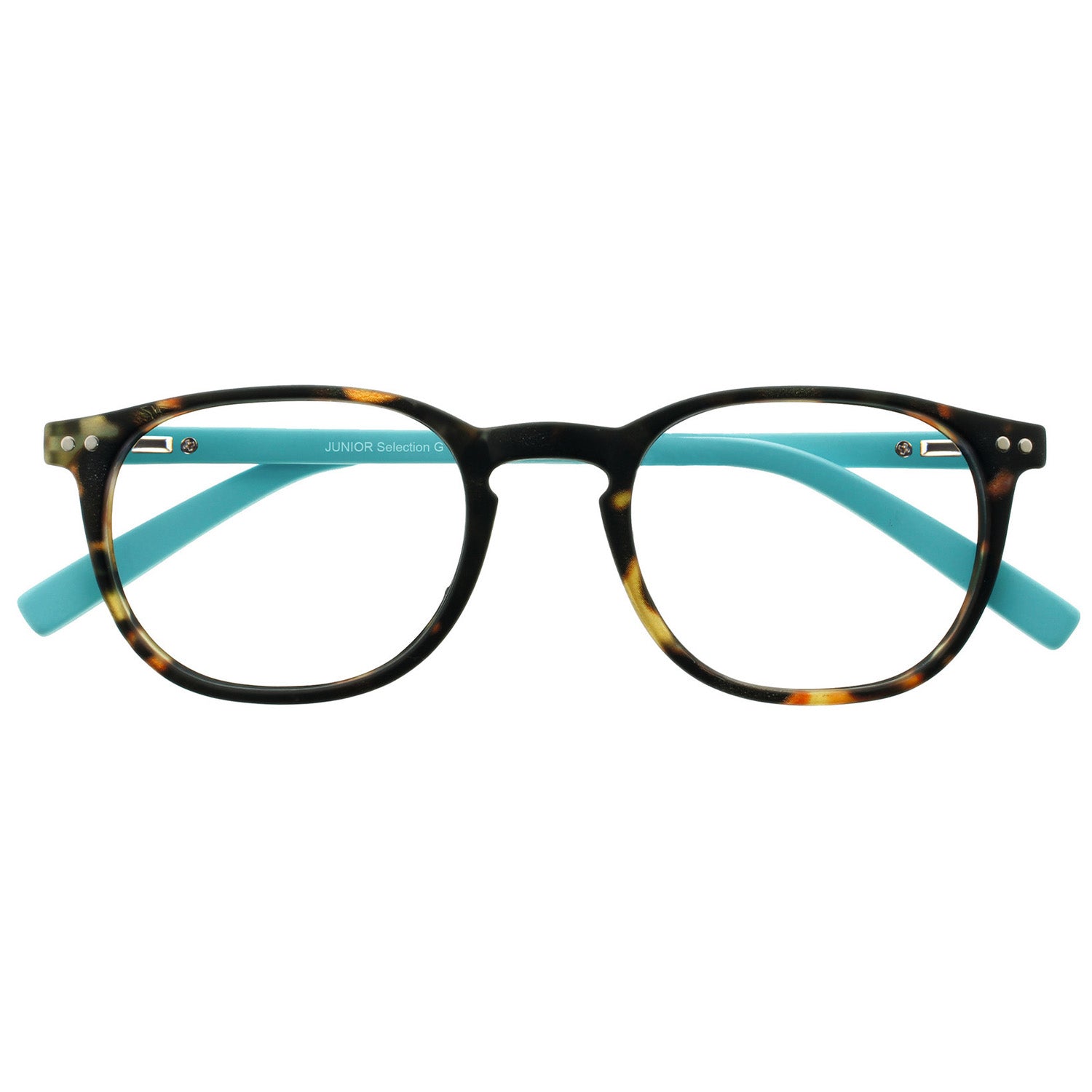 I NEED YOU Lesebrille -JuniorSelection Havanna-Türkis