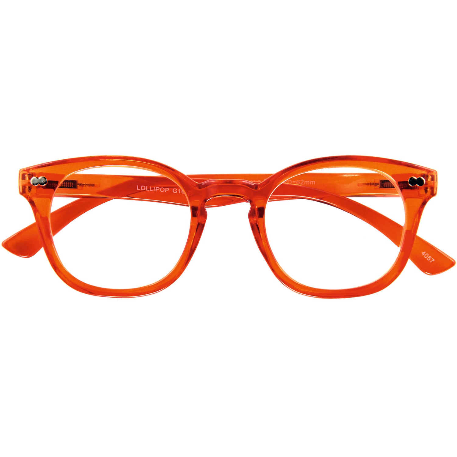 I NEED YOU Lesebrille -Lollipop Orange