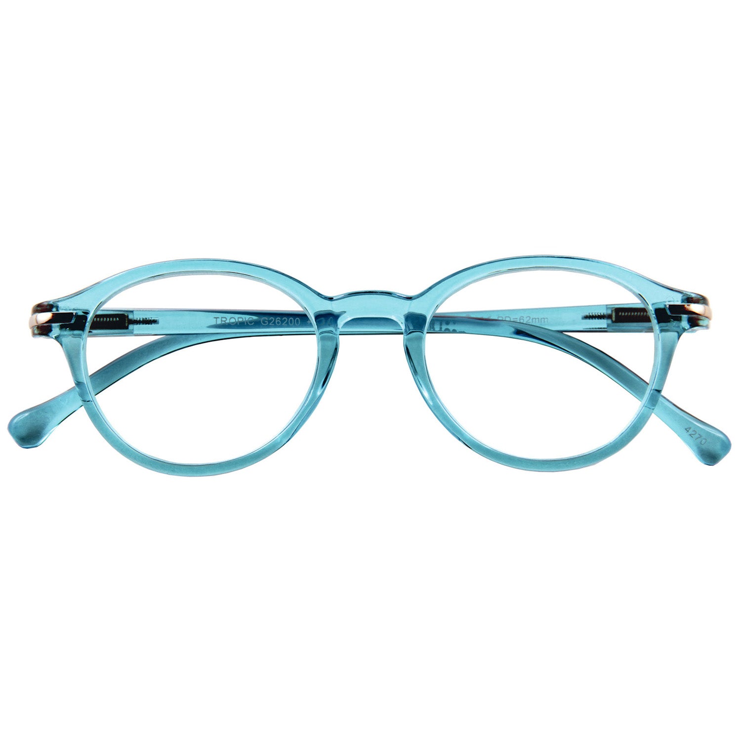 I NEED YOU Lesebrille -Tropic Türkis