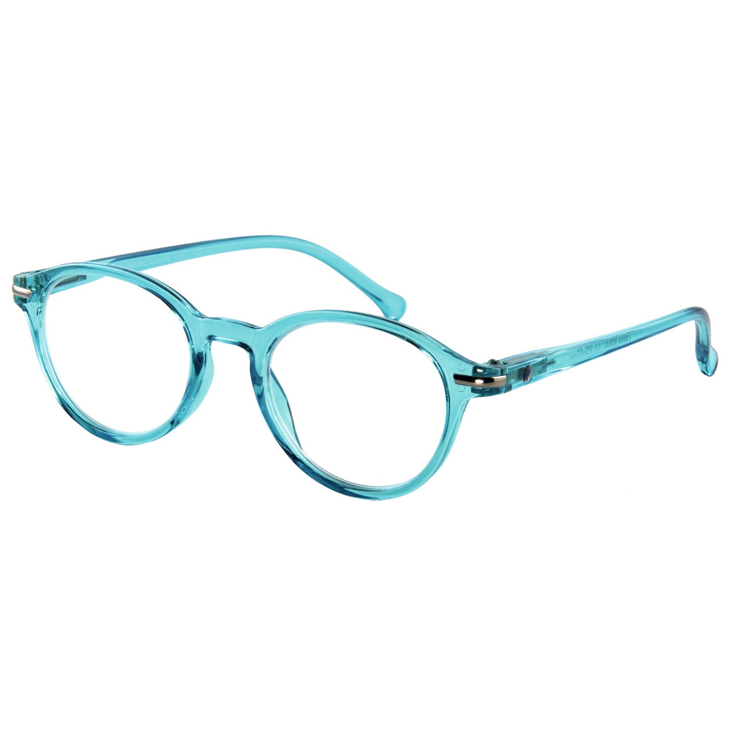 I NEED YOU Lesebrille -Tropic Türkis Seite