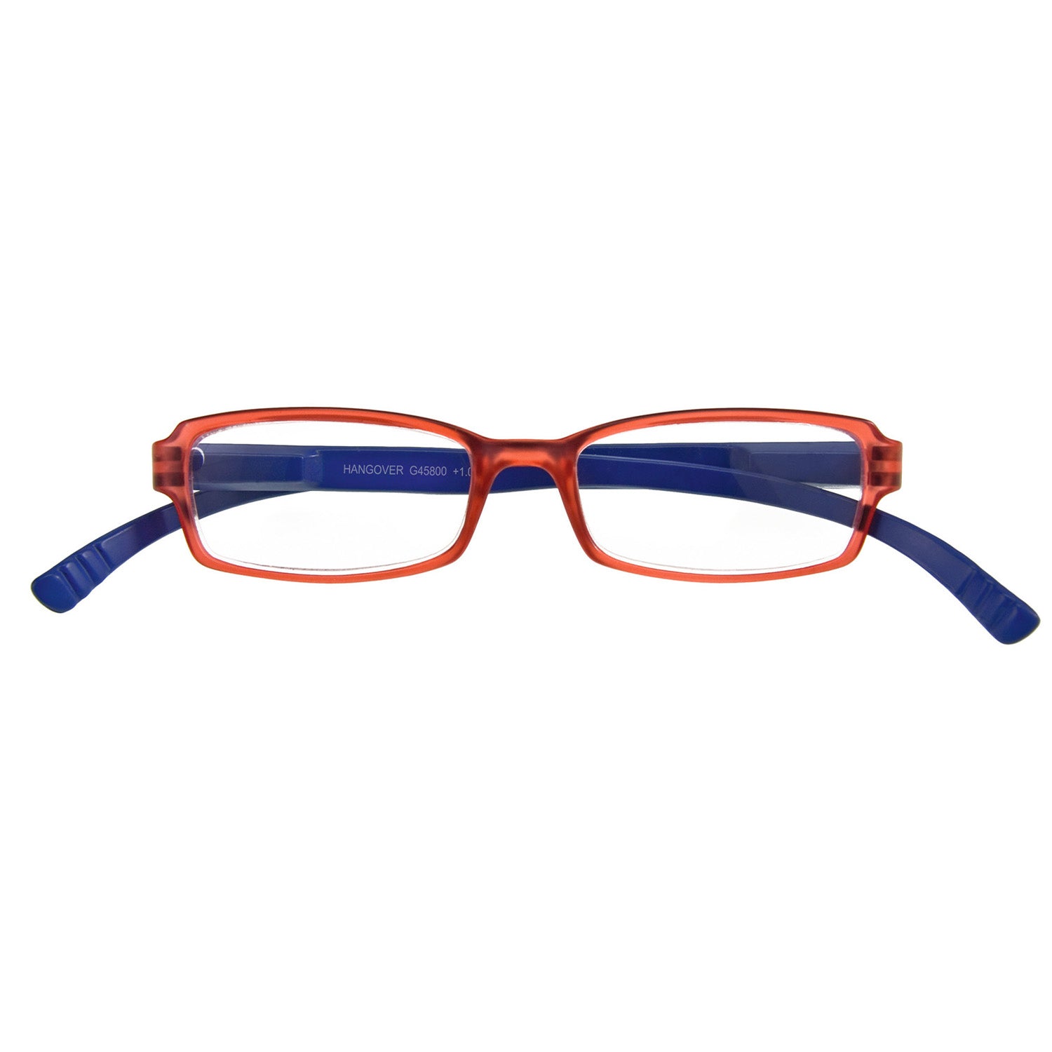 I NEED YOU Lesebrille -HangOver Rot-Blau